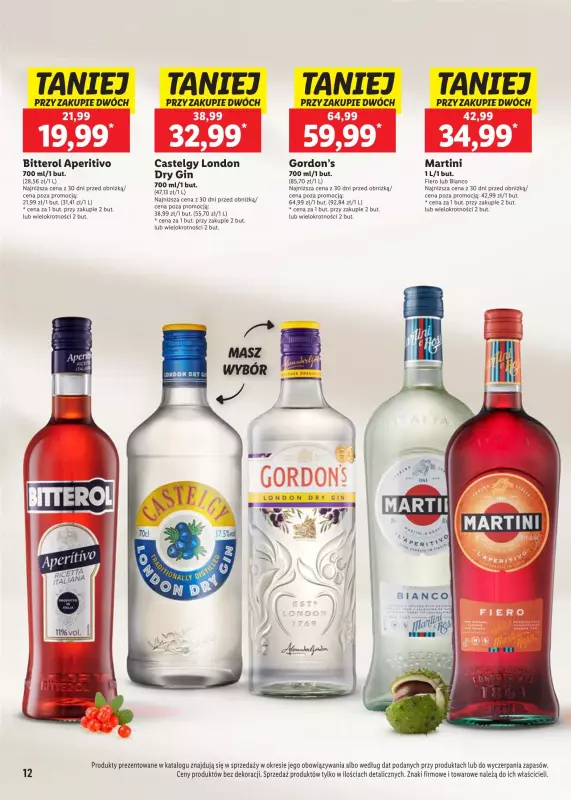 Lidl - gazetka promocyjna KATALOG ALKOHOLI MOCNYCH  do soboty 26.10 - strona 12