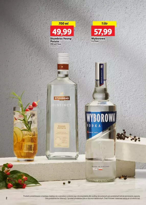 Lidl - gazetka promocyjna KATALOG ALKOHOLI MOCNYCH  do soboty 26.10 - strona 2