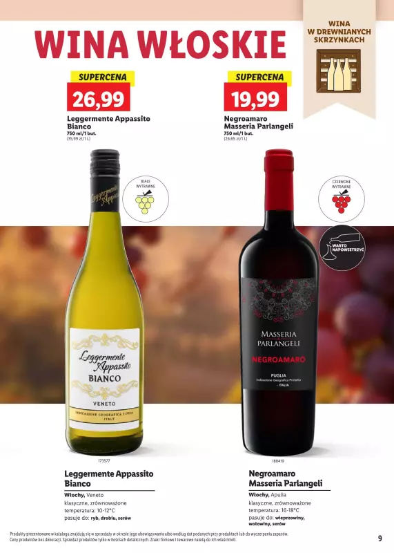 Lidl - gazetka promocyjna KARTA WIN. JESIENNY TOAST  do soboty 26.10 - strona 9