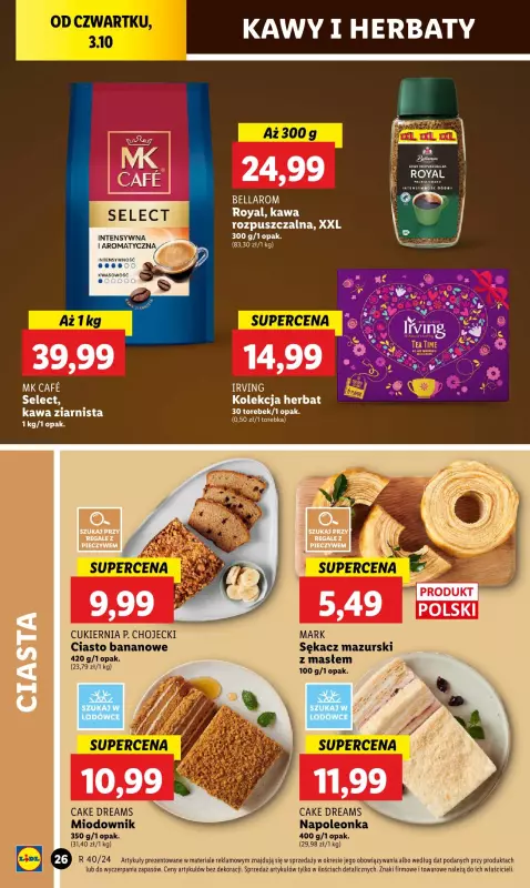 Lidl - gazetka promocyjna Oferta od czwartku od czwartku 03.10 do soboty 05.10 - strona 32