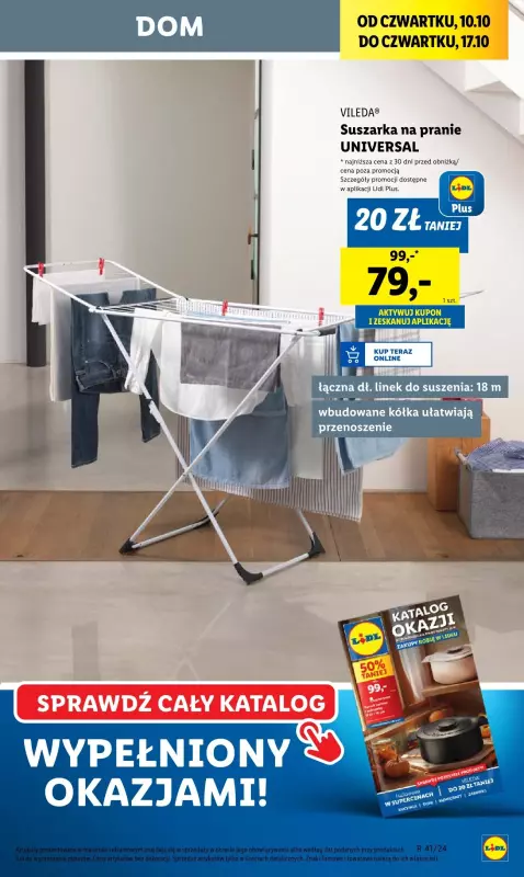 Lidl - gazetka promocyjna Oferta od czwartku od czwartku 10.10 do soboty 12.10 - strona 21