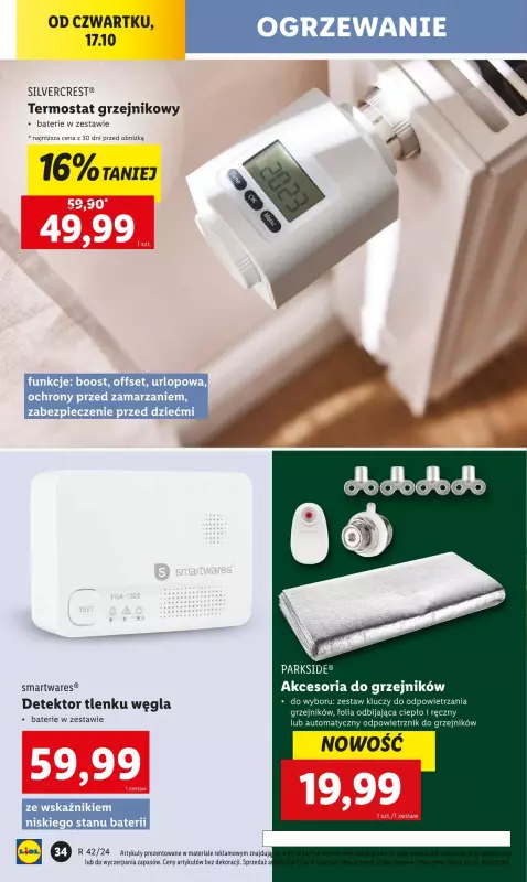 Lidl - gazetka promocyjna Katalog od poniedziałku 14.10 do soboty 19.10 - strona 34