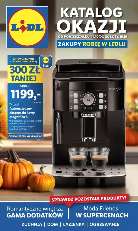 Lidl - gazetka promocyjna Katalog od poniedziałku 14.10 do soboty 19.10