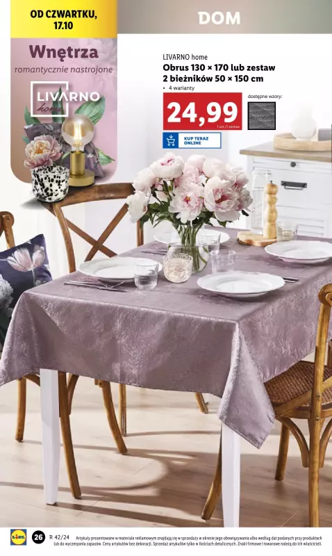 Lidl - gazetka promocyjna Katalog od poniedziałku 14.10 do soboty 19.10 - strona 26