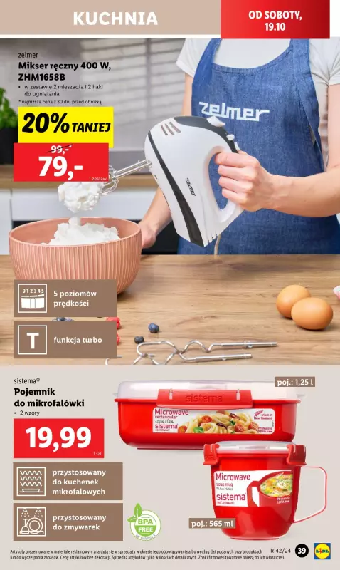 Lidl - gazetka promocyjna Katalog od poniedziałku 14.10 do soboty 19.10 - strona 41