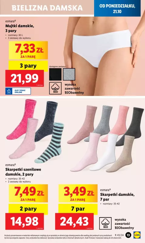 Lidl - gazetka promocyjna Katalog od poniedziałku 21.10 do soboty 26.10 - strona 13