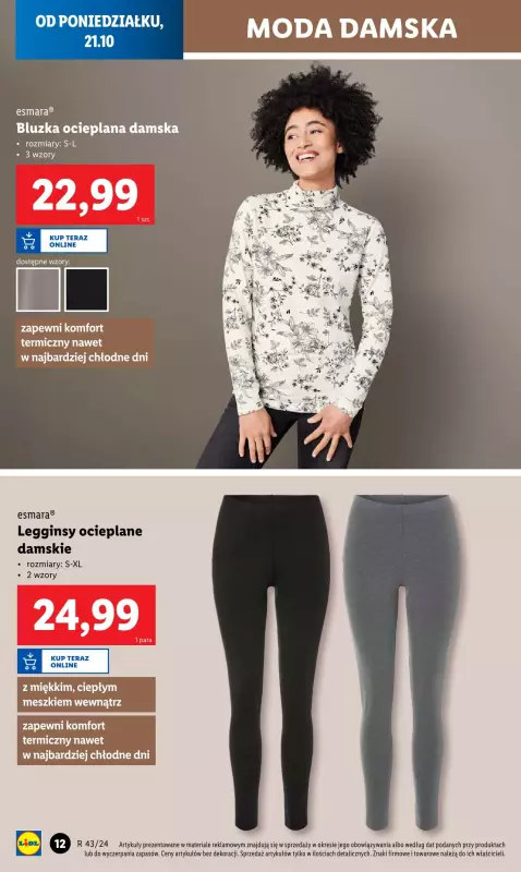 Lidl - gazetka promocyjna Katalog od poniedziałku 21.10 do soboty 26.10 - strona 12