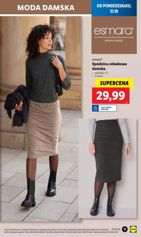 Lidl - gazetka promocyjna Katalog od poniedziałku 21.10 do soboty 26.10 - strona 11