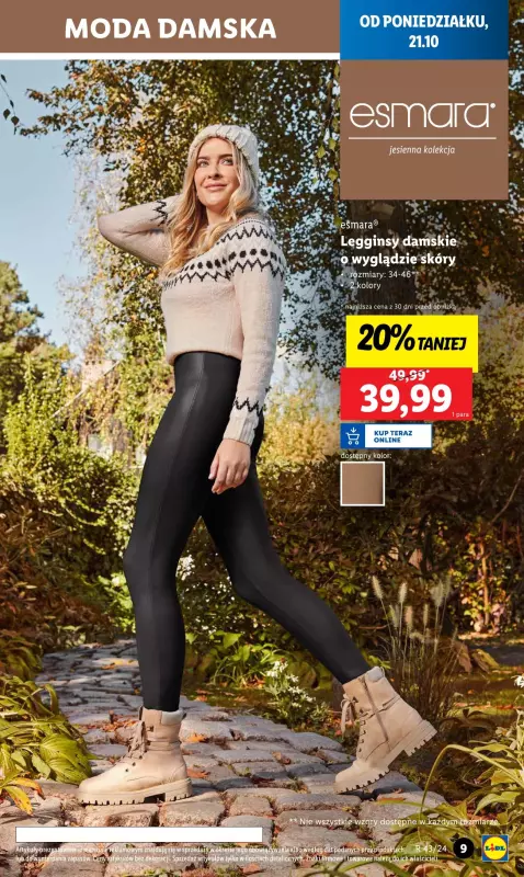 Lidl - gazetka promocyjna Katalog od poniedziałku 21.10 do soboty 26.10 - strona 9