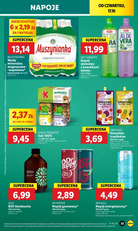 Lidl - gazetka promocyjna Oferta od czwartku od czwartku 17.10 do soboty 19.10 - strona 41