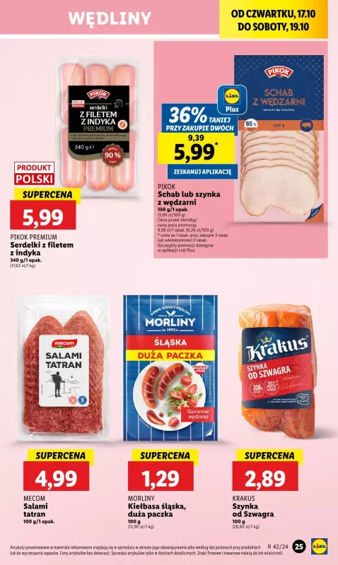 Lidl - gazetka promocyjna Oferta od czwartku od czwartku 17.10 do soboty 19.10 - strona 31