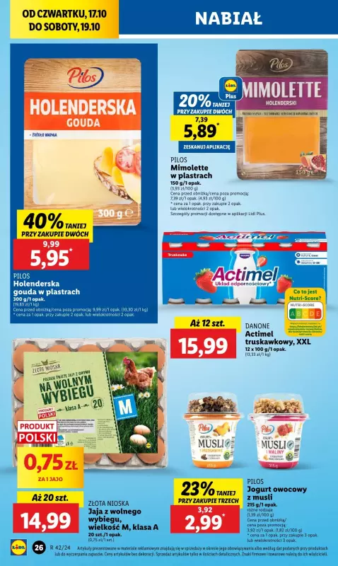 Lidl - gazetka promocyjna Oferta od czwartku od czwartku 17.10 do soboty 19.10 - strona 32