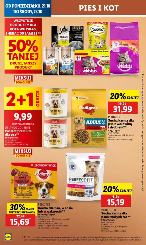 Lidl - gazetka promocyjna Oferta od poniedziałku od poniedziałku 21.10 do środy 23.10 - strona 62