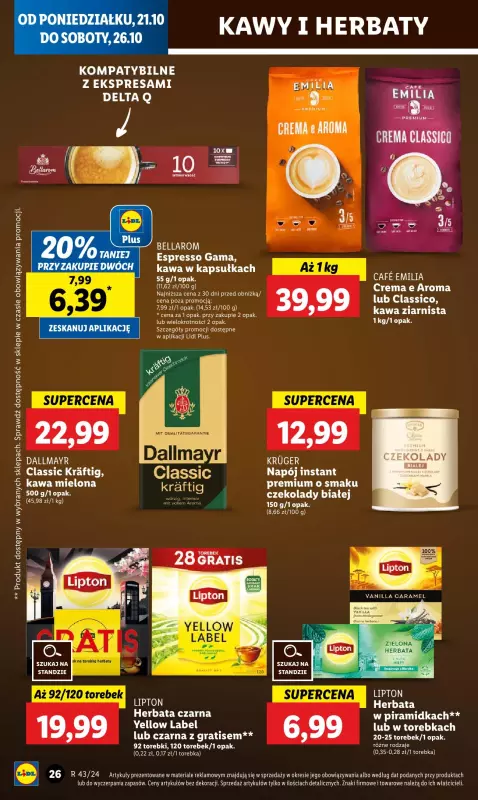 Lidl - gazetka promocyjna Oferta od poniedziałku od poniedziałku 21.10 do środy 23.10 - strona 30