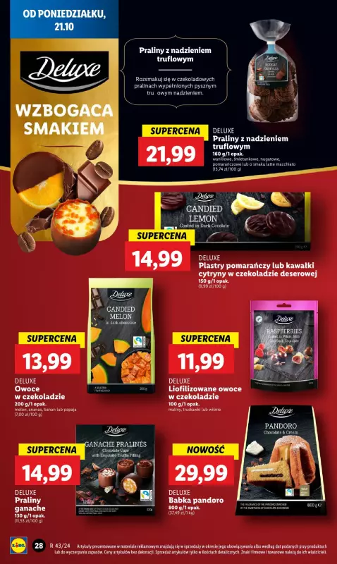 Lidl - gazetka promocyjna Oferta od poniedziałku od poniedziałku 21.10 do środy 23.10 - strona 32