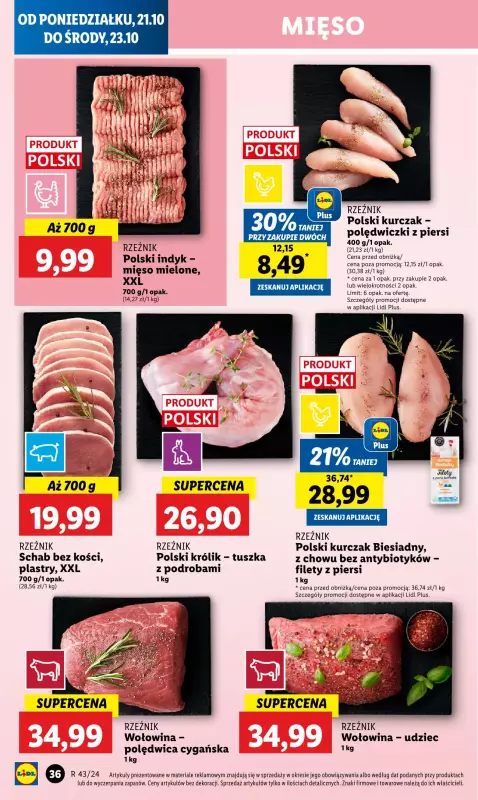 Lidl - gazetka promocyjna Oferta od poniedziałku od poniedziałku 21.10 do środy 23.10 - strona 40