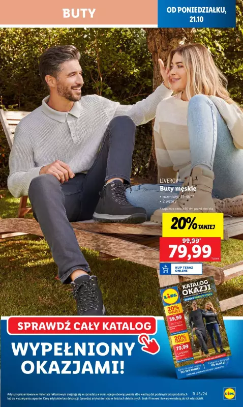 Lidl - gazetka promocyjna Oferta od poniedziałku od poniedziałku 21.10 do środy 23.10 - strona 15