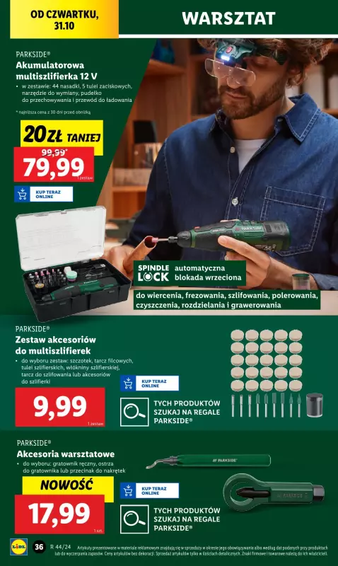 Lidl - gazetka promocyjna Katalog od poniedziałku 28.10 do soboty 02.11 - strona 38