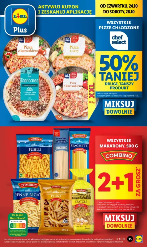 Lidl - gazetka promocyjna Oferta od czwartku od czwartku 24.10 do soboty 26.10 - strona 15