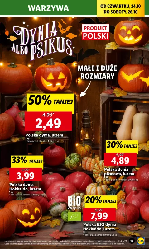 Lidl - gazetka promocyjna Oferta od czwartku od czwartku 24.10 do soboty 26.10 - strona 21