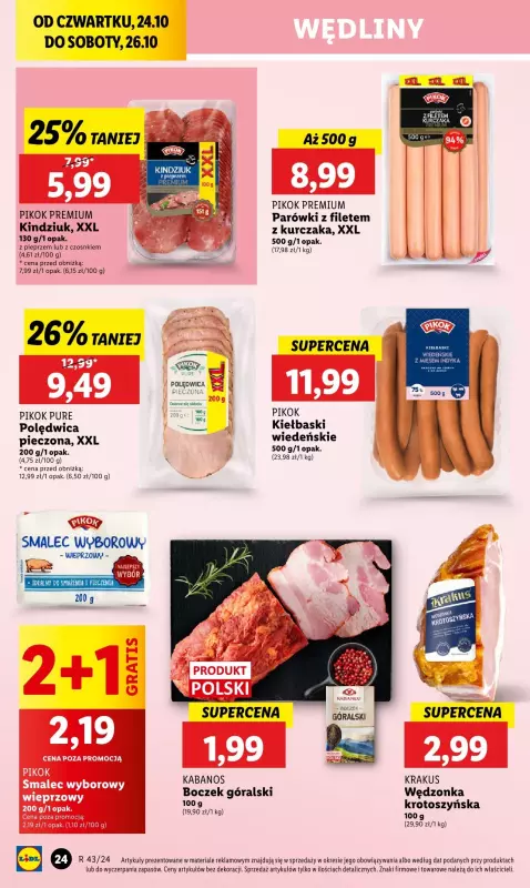 Lidl - gazetka promocyjna Oferta od czwartku od czwartku 24.10 do soboty 26.10 - strona 30