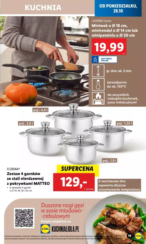 Lidl - gazetka promocyjna Katalog od poniedziałku 28.10 do soboty 02.11 - strona 21