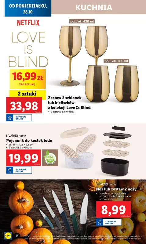 Lidl - gazetka promocyjna Katalog od poniedziałku 28.10 do soboty 02.11 - strona 16