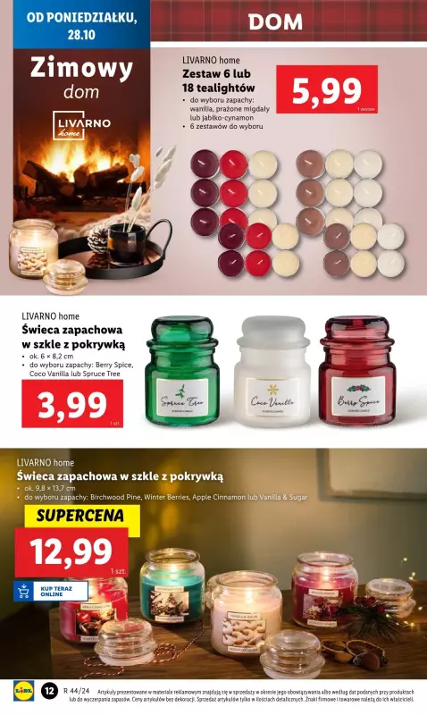 Lidl - gazetka promocyjna Katalog od poniedziałku 28.10 do soboty 02.11 - strona 14