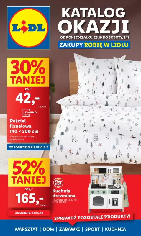 Lidl - gazetka promocyjna Katalog od poniedziałku 28.10 do soboty 02.11