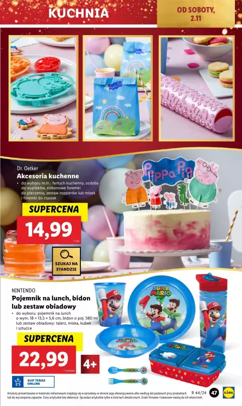 Lidl - gazetka promocyjna Katalog od poniedziałku 28.10 do soboty 02.11 - strona 49