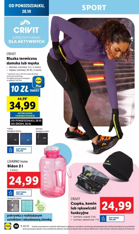 Lidl - gazetka promocyjna Katalog od poniedziałku 28.10 do soboty 02.11 - strona 32