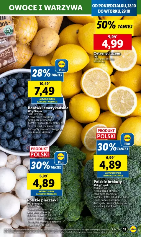 Lidl - gazetka promocyjna Oferta od poniedziałku od poniedziałku 28.10 do wtorku 29.10 - strona 23