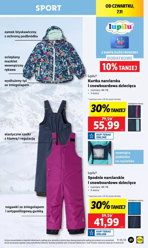 Lidl - gazetka promocyjna Katalog od poniedziałku 04.11 do soboty 09.11 - strona 23