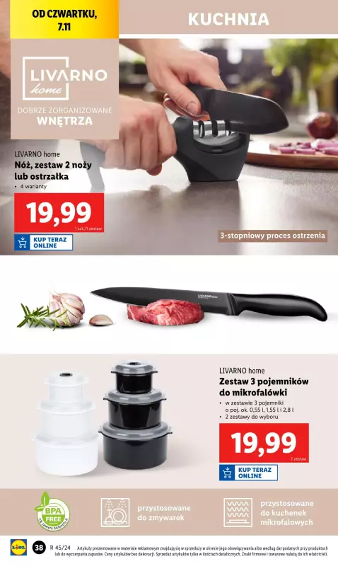 Lidl - gazetka promocyjna Katalog od poniedziałku 04.11 do soboty 09.11 - strona 38