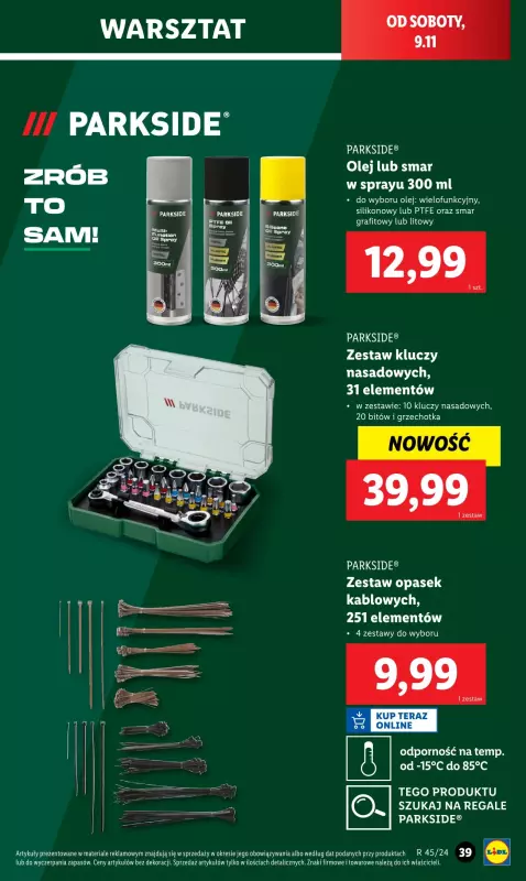 Lidl - gazetka promocyjna Katalog od poniedziałku 04.11 do soboty 09.11 - strona 43