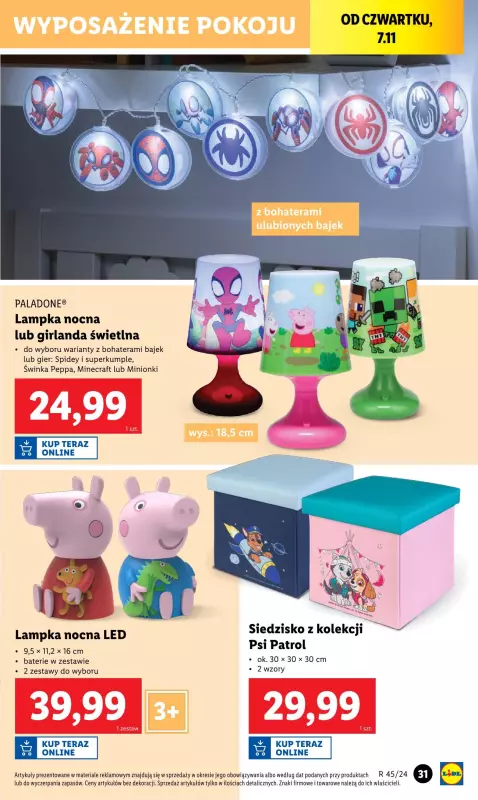 Lidl - gazetka promocyjna Katalog od poniedziałku 04.11 do soboty 09.11 - strona 33