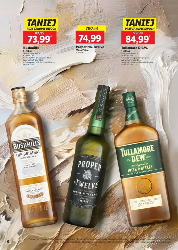 Lidl - gazetka promocyjna Katalog alkoholi mocnych od poniedziałku 28.10 do soboty 30.11 - strona 6