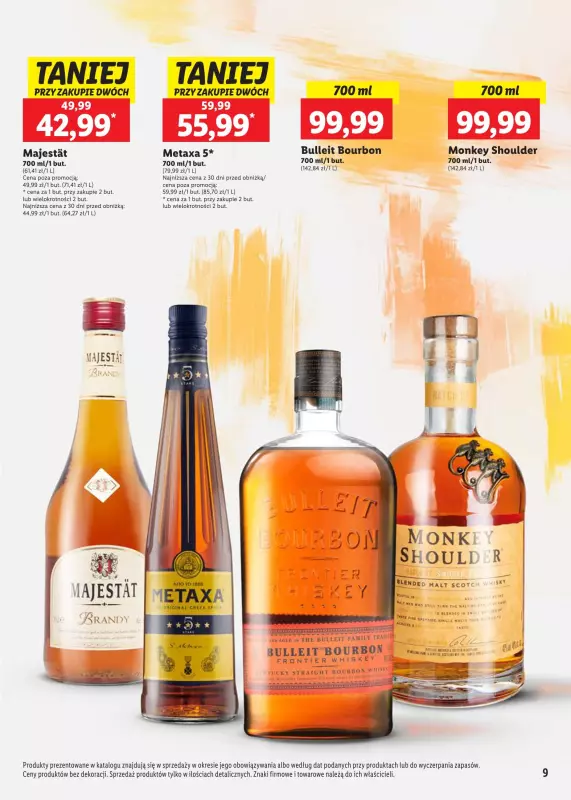 Lidl - gazetka promocyjna Katalog alkoholi mocnych od poniedziałku 28.10 do soboty 30.11 - strona 9