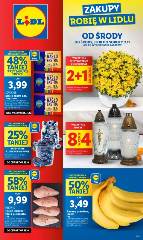 Lidl - gazetka promocyjna Oferta od środy od środy 30.10 do soboty 02.11