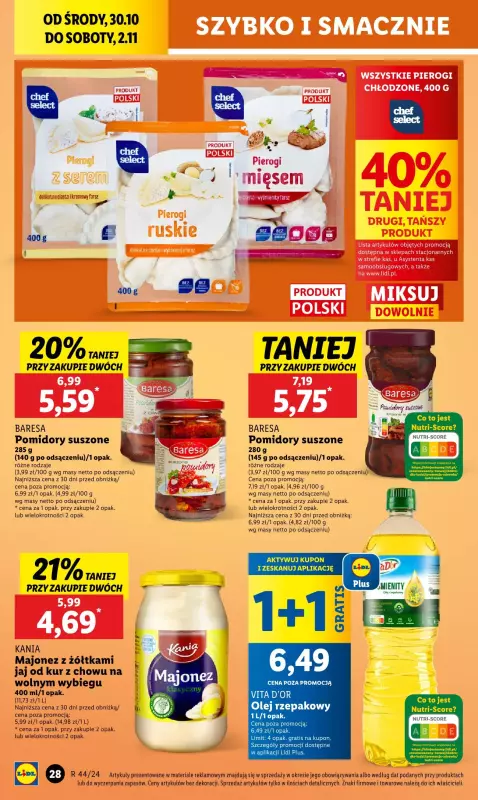 Lidl - gazetka promocyjna Oferta od środy od środy 30.10 do soboty 02.11 - strona 36