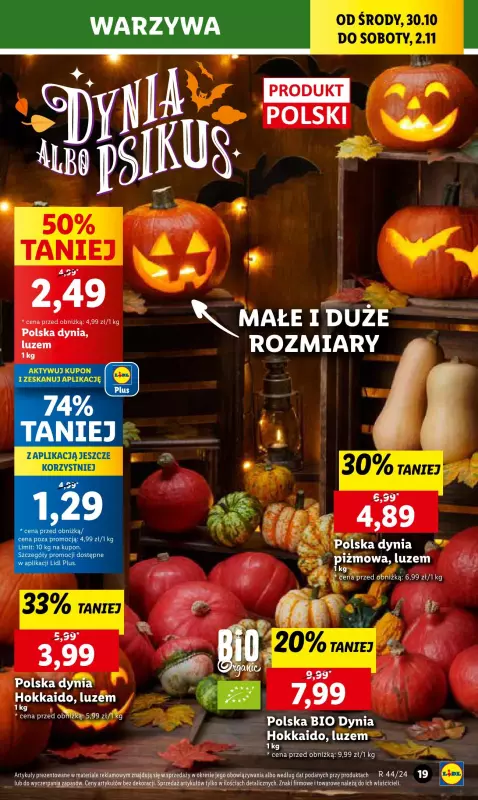 Lidl - gazetka promocyjna Oferta od środy od środy 30.10 do soboty 02.11 - strona 21