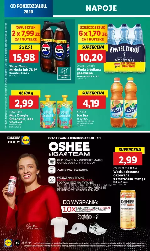 Lidl - gazetka promocyjna Oferta od poniedziałku od poniedziałku 28.10 do wtorku 29.10 - strona 54