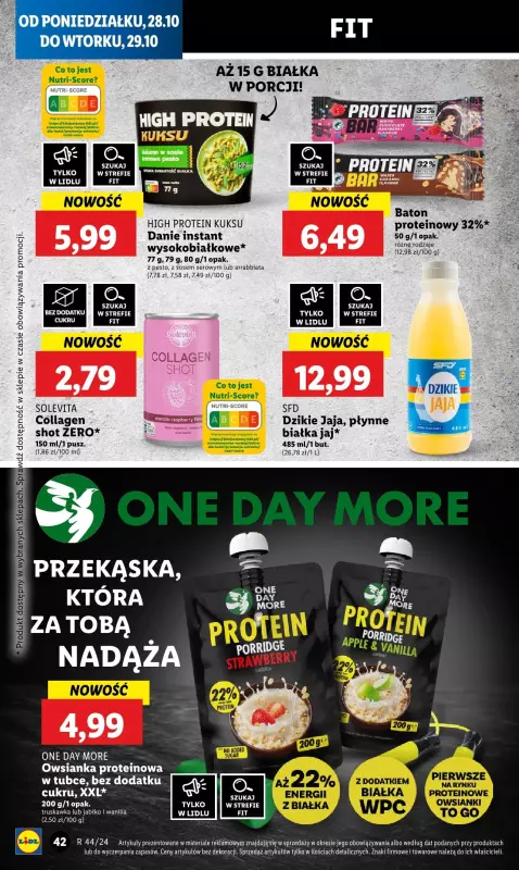 Lidl - gazetka promocyjna Oferta od poniedziałku od poniedziałku 28.10 do wtorku 29.10 - strona 50