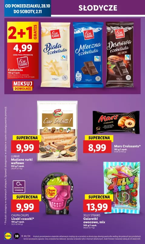 Lidl - gazetka promocyjna Oferta od poniedziałku od poniedziałku 28.10 do wtorku 29.10 - strona 46