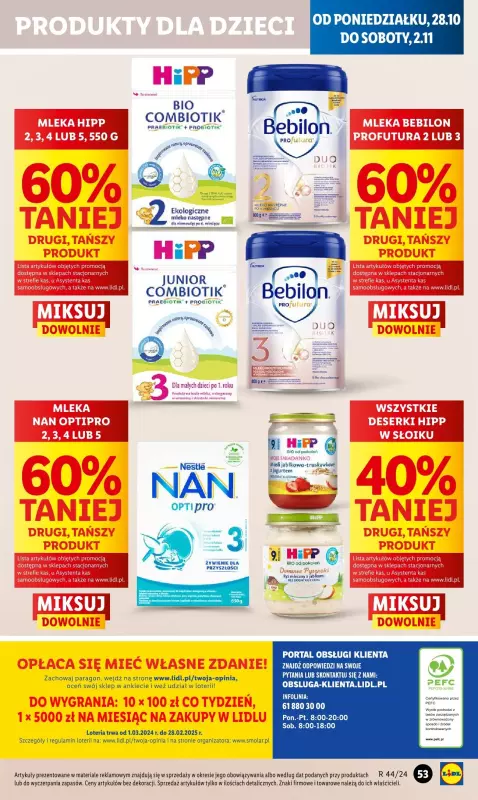 Lidl - gazetka promocyjna Oferta od poniedziałku od poniedziałku 28.10 do wtorku 29.10 - strona 63