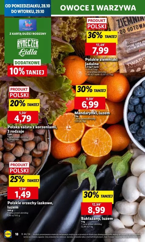 Lidl - gazetka promocyjna Oferta od poniedziałku od poniedziałku 28.10 do wtorku 29.10 - strona 24