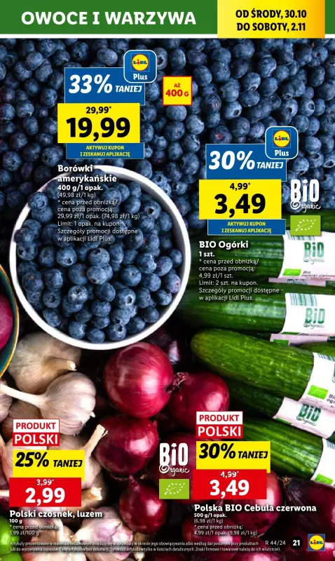 Lidl - gazetka promocyjna Oferta od środy od środy 30.10 do soboty 02.11 - strona 23