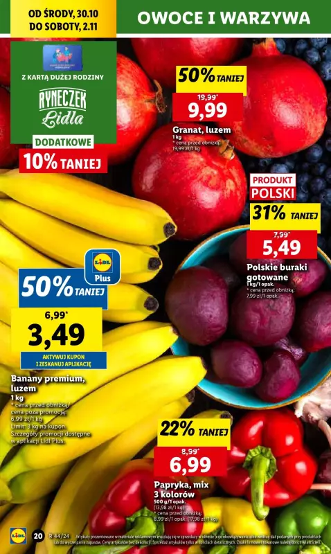 Lidl - gazetka promocyjna Oferta od środy od środy 30.10 do soboty 02.11 - strona 22