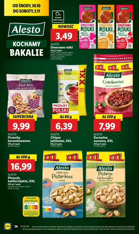 Lidl - gazetka promocyjna Oferta od środy od środy 30.10 do soboty 02.11 - strona 42