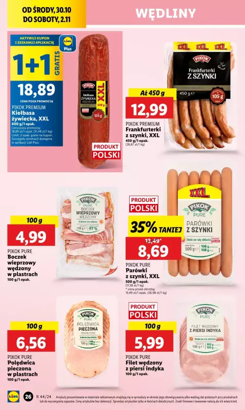 Lidl - gazetka promocyjna Oferta od środy od środy 30.10 do soboty 02.11 - strona 34